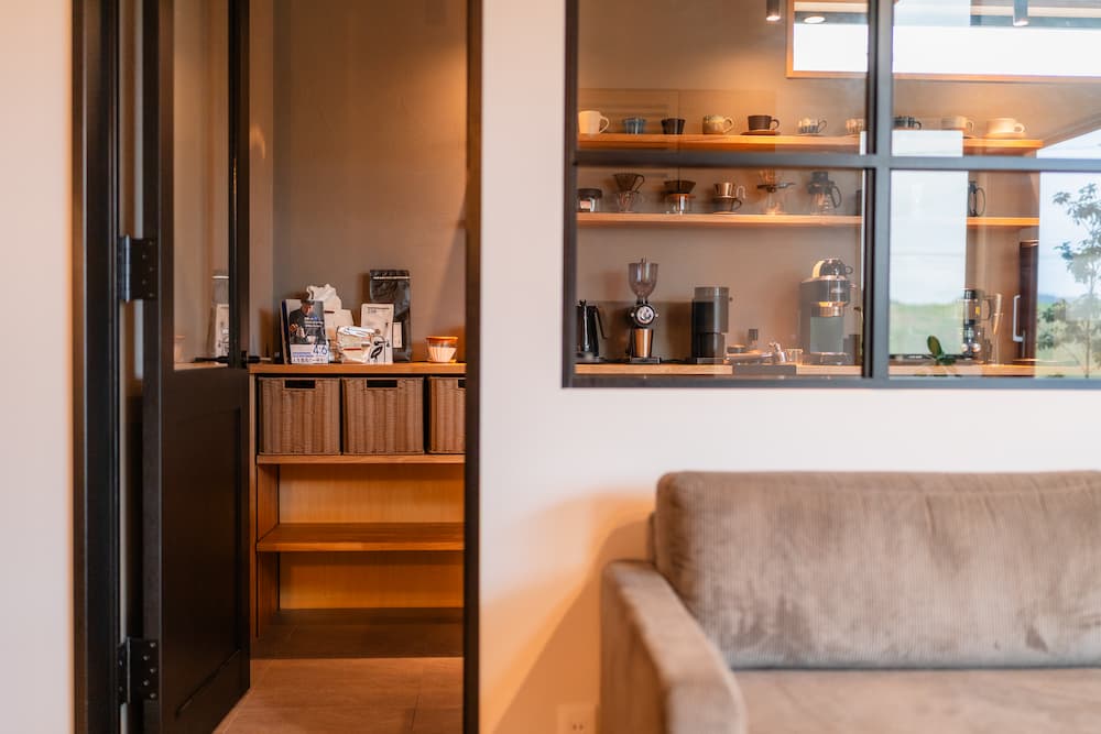 河川敷に抜ける家。3